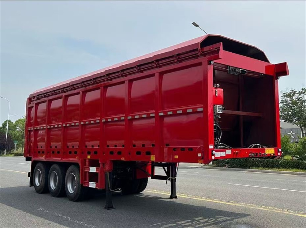 HLV9400ZLSA匯龍35-44方推板傳送帶半掛車